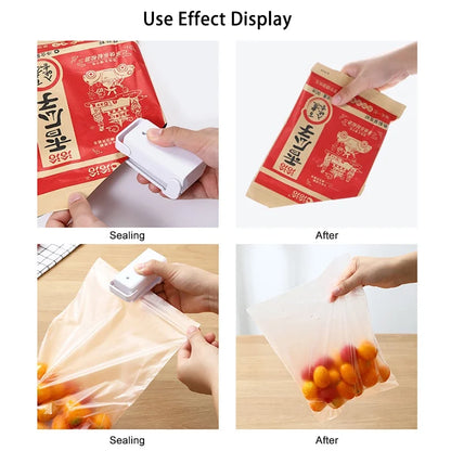 Mini Handheld Heat Bag Sealer – Portable Thermal Food Storage Sealer