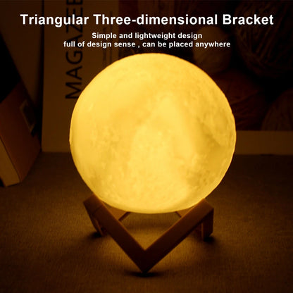 E9 Moon LED Night Light – Battery Powered with Stand