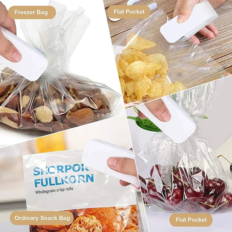 Mini Handheld Heat Bag Sealer – Portable Thermal Food Storage Sealer