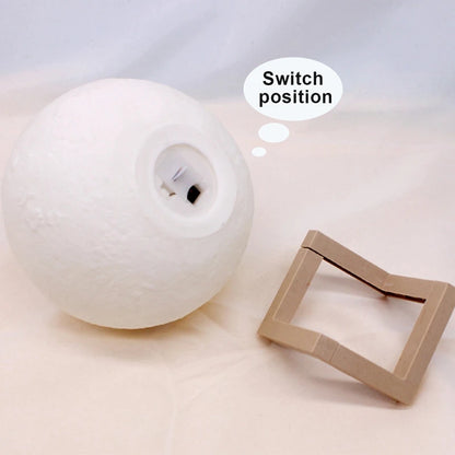 E9 Moon LED Night Light – Battery Powered with Stand